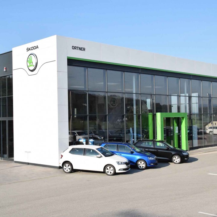 Neubau Autohaus Ortner